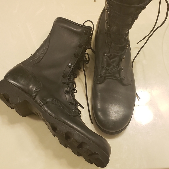 Wellco Other - Wellco leather military, leather boots size 10.5